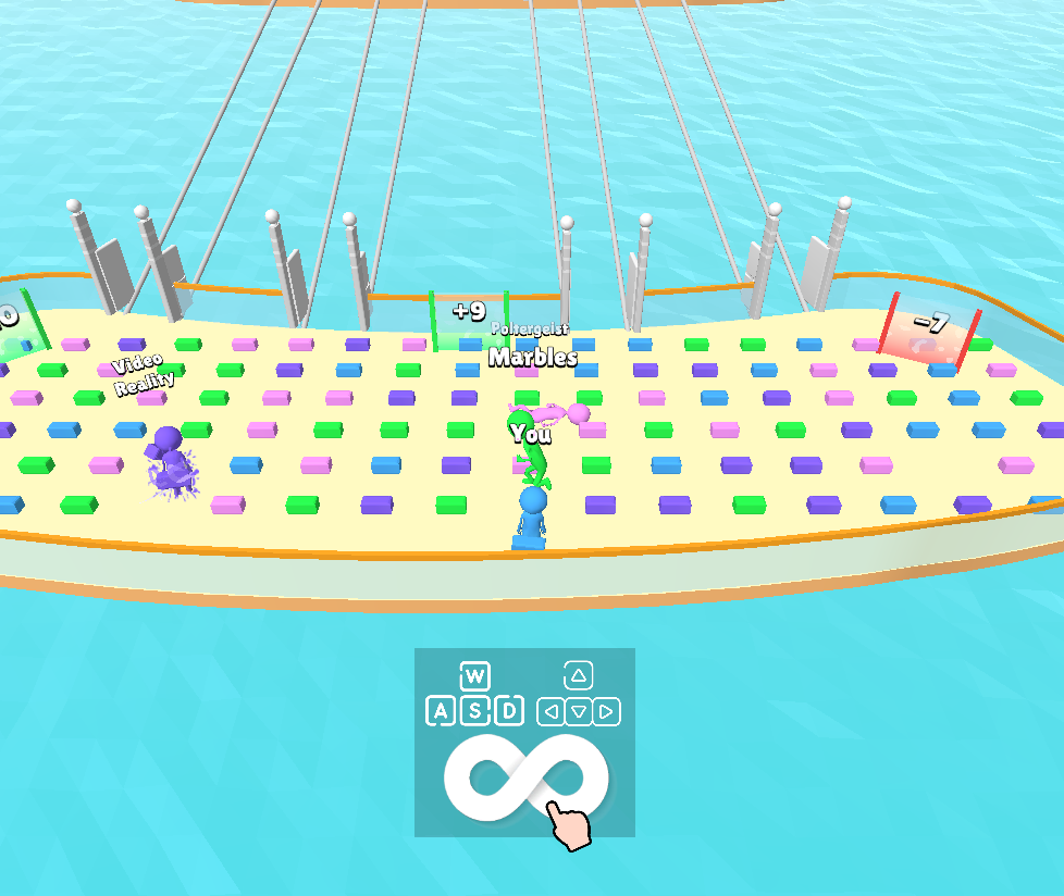 Bridge Race Game Screenshot
